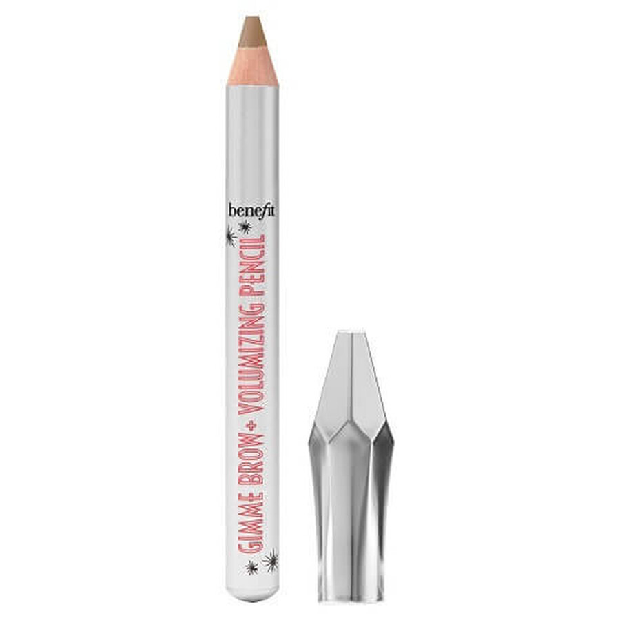 Sprancene Pencil, Benefit, Gimme Brow Volumising Pencil, 3 Warm Light Brown, Mini