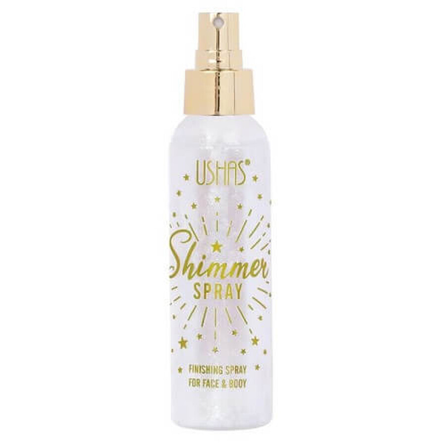 Spray Stralucitor pentru Fata si Corp, Ushas, Shimmer, 02, 110 ml