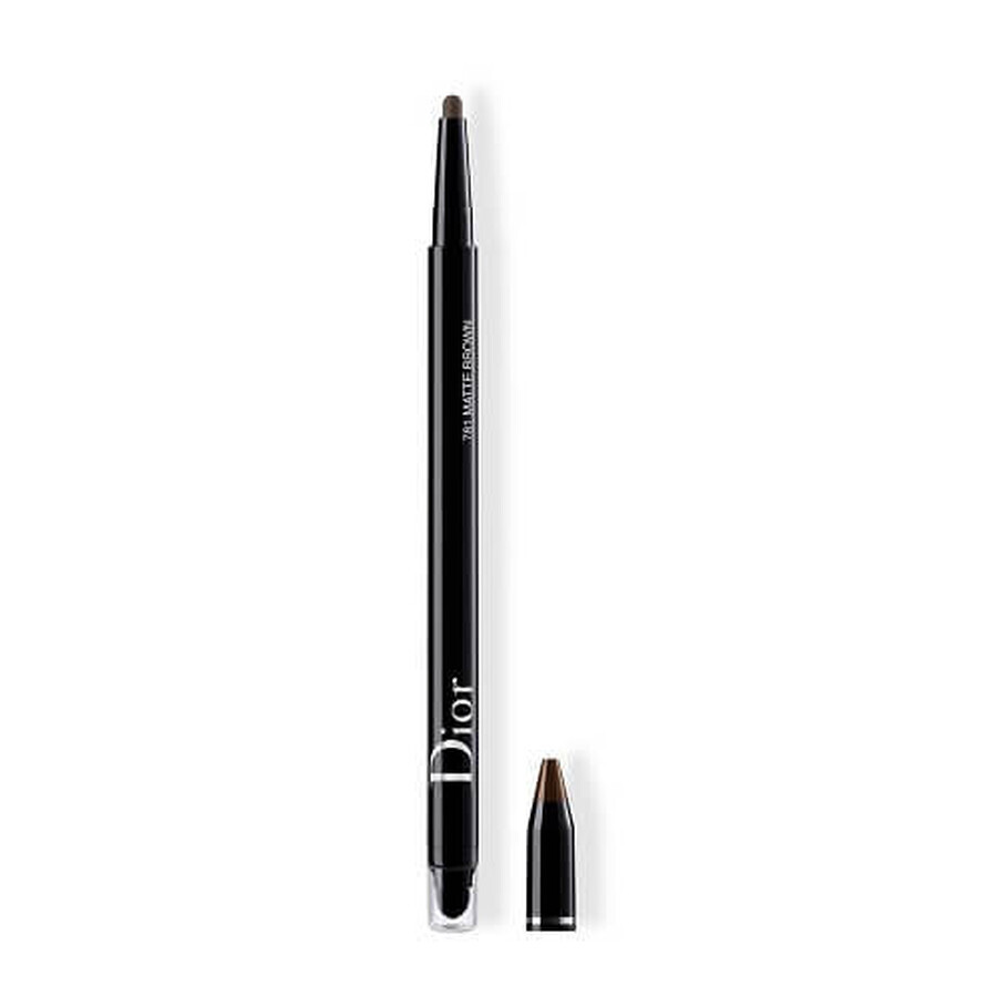 Matita occhi, Dior, Diorshow Stylo Eyeliner, Waterproof, 781 Marrone Opaco