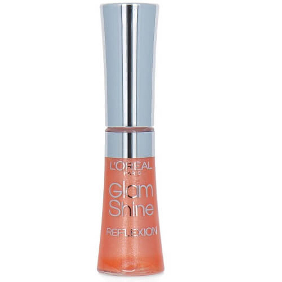 Glossy lip gloss, Loreal, Glam Shine Reflexion, 175 Sheer Papaya, 6 ml