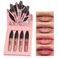 Set 4 barras de labios líquidas, Handaiyan, mate, 4 x 2,5 ml, A