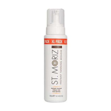 St Moriz DARK Instant Bronze Professional Self Tanning Foam, XL Pack 300 ml