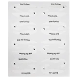 Sablon für Lidschatten und Eyeliner