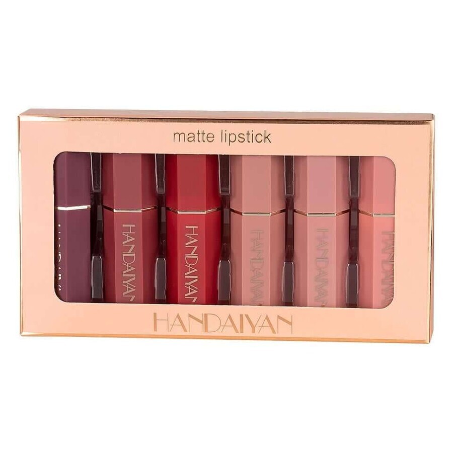 Matte Lipstick set, 6 colors