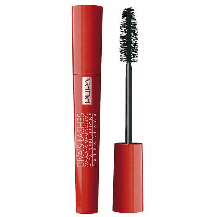 Wimperntusche / Mascara Pupa Diva`s Lashes Farbton Schwarz