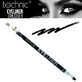 Technic Eyeliner Kajalstift mit 2 K&#246;pfen, Schwarz