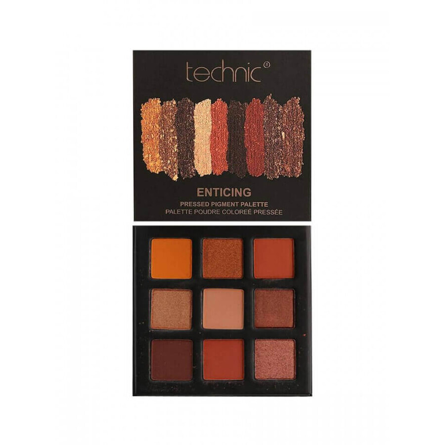 Technic Pressed Pigment Verlockende Lidschattenpalette