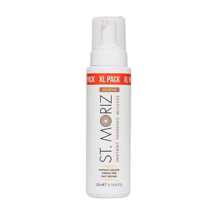 Professionele Zelfbruinende Foam Bronz Instant St Moriz Medium, XL Pack 300 ml