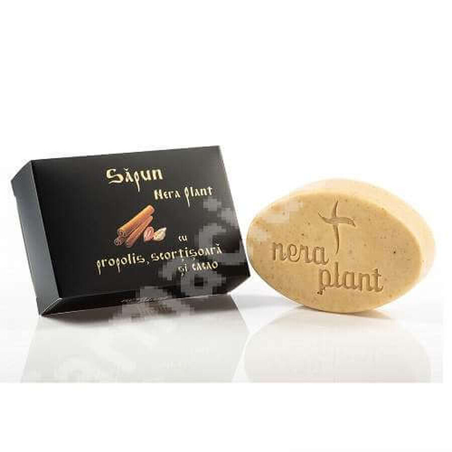 Săpun solid cu propolis, scorțișoară și cacao, 110 g, Nera Plant