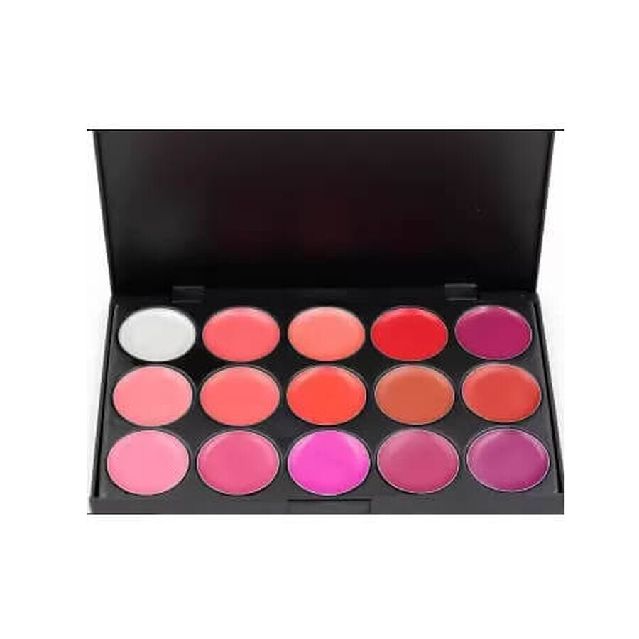 Lippenstift Palette 15 Farben Fraulein38