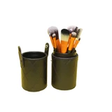 Set of 12 Makeup Brushes, Makeup, Black Storage Case