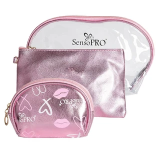 Set van 3 SensoPro Portfards, Roze