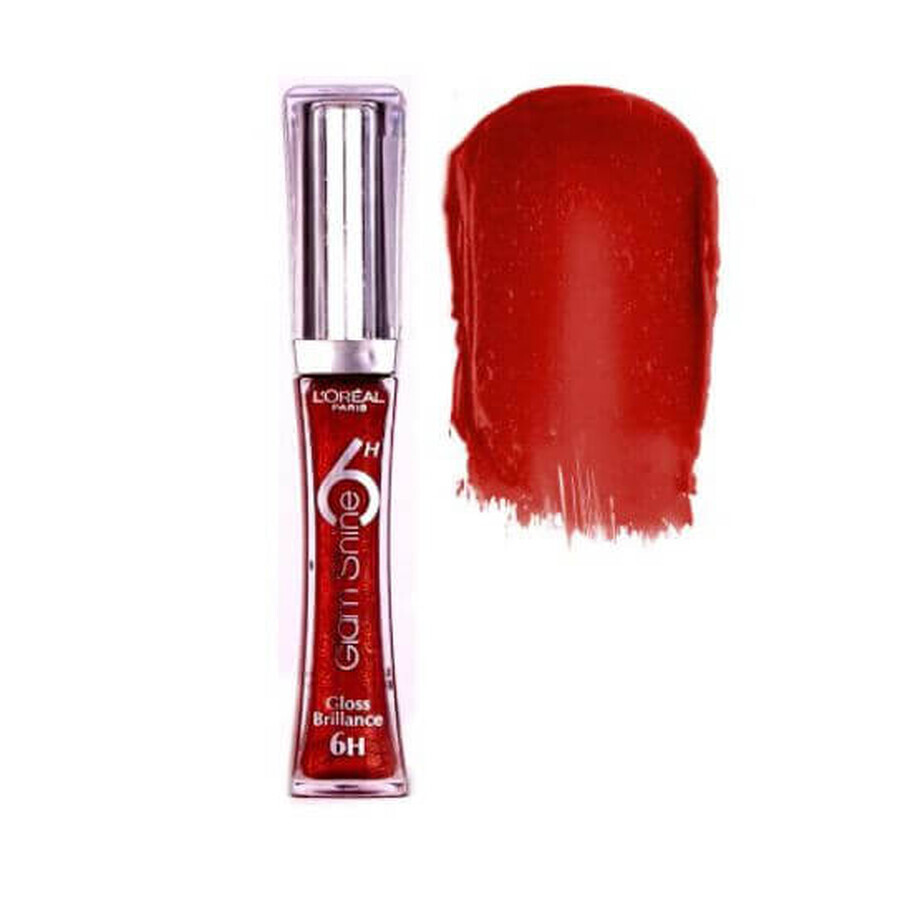 Lipgloss Loreal Glam Shine, tint 503 Onbeperkt Rood