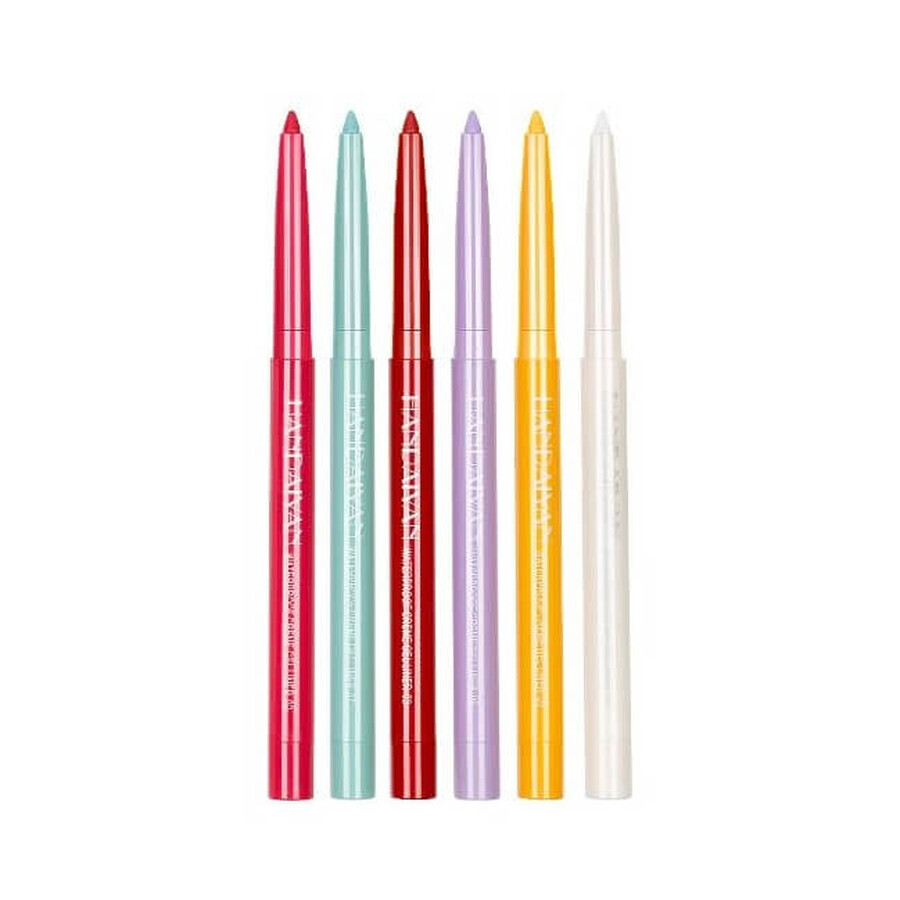 Set de 6 crayons rétractables pour les yeux, Handaiyan, Creme Gel Liner Waterproof, A