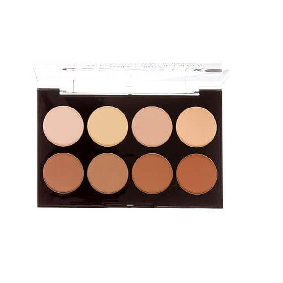 Palette 8 Powder Contour, Technic, Colour Fix 2, Pressed Powder Contour