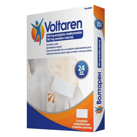 Voltaren 140mg medicine patch, 5 bucati, Haleon