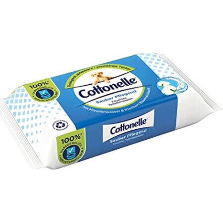 Cottonelle, Feuchttücher mit mizellarem Wasser, 42 Stück