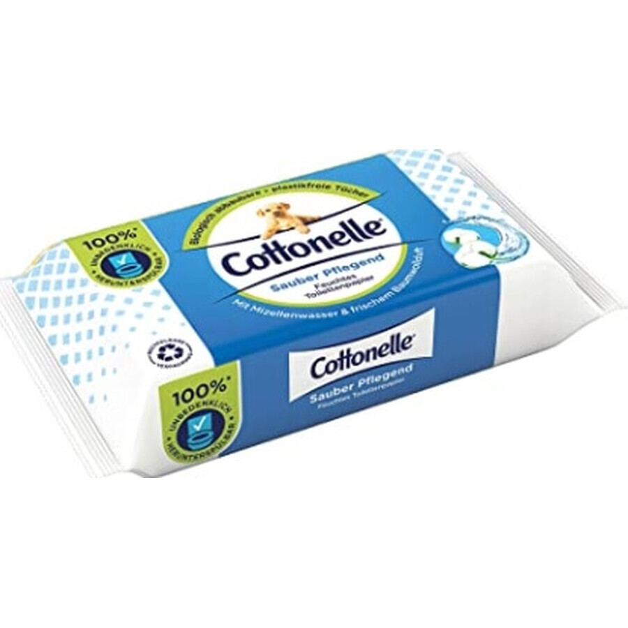 Cottonelle, Feuchttücher mit mizellarem Wasser, 42 Stück