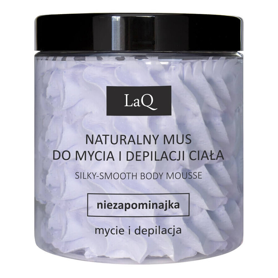 LaQ Natural Körperreinigungs- und Epilierschaum, Unforgettable, 250ml