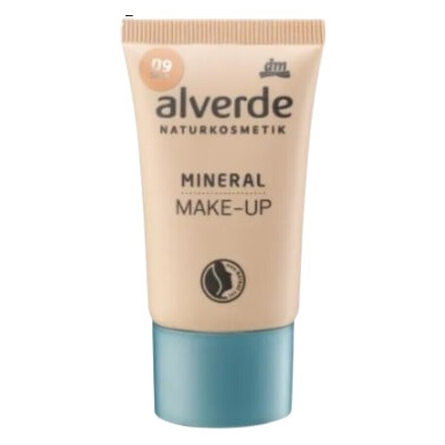 Alverde Mineral-Grundierung, Sand 09, 30 ml