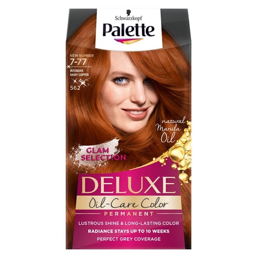 Palette de teintures Oil-Care Colour de luxe Teinture Oil-Care Colour 562 (7-77) Intense Mied Lint