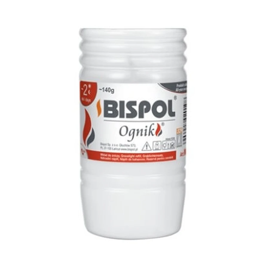 Bispol, Ognik WP2, Kaarsenhouder, paraffine, 1 st