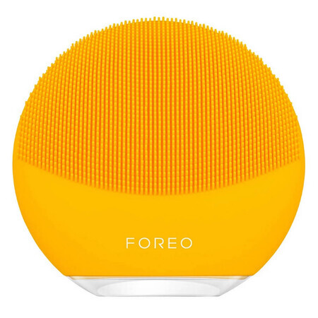 Foreo Luna Mini 3 Sonnenblume Gelb Sonic Gesichtsreinigung Sonic Gesichtsreinigungsbürste mit Massage-Effekt