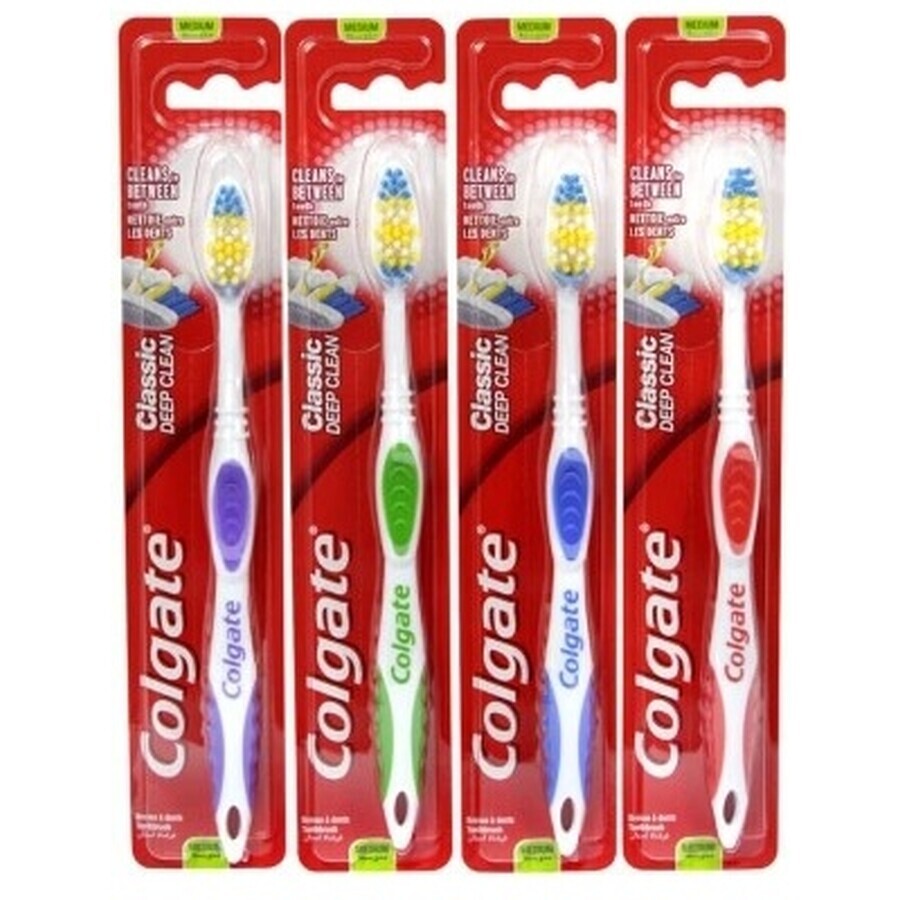 Spazzolino Colgate Classic Deep Clean, medio, 1 pz.