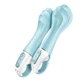 Satisfyer Air Pump 5+ Vibrator met pomp Lichtblauw