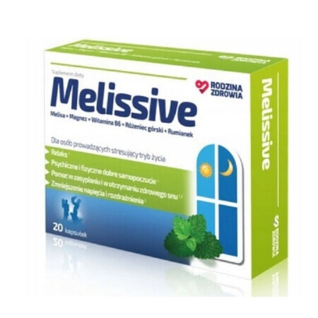 Family Health Melissive 20 capsules