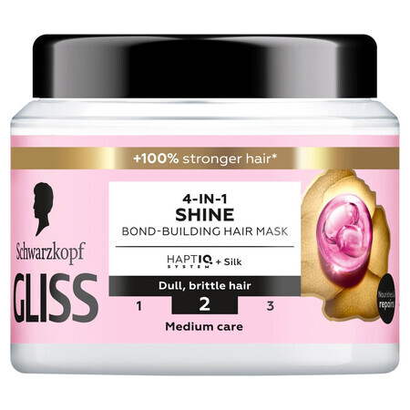 Gliss Masque éclaircissant 4 en 1 400ml