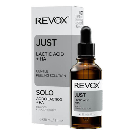 Peeling-Lösung mit Milchsäure + HA, 30 ml, Revox