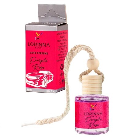 LORINNA Auto-Parfüm Auto-Parfüm Lila Rose, 10ml