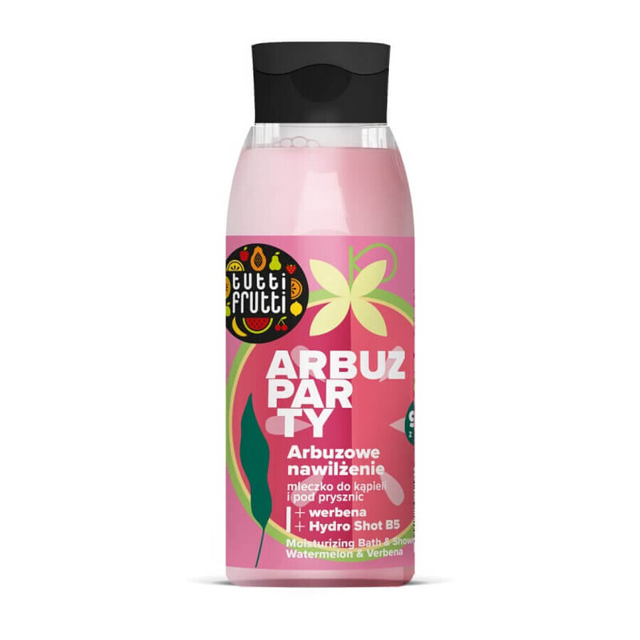 Farmona Tutti Frutti Hydraterende Lotion voor bad en douche Watermeloen en verbena + Hydro Shot B5, 400ml