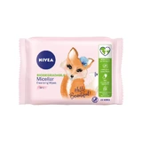 Nivea MicellAir Skin Breathe 3in1 cleansing wipes, 25 pieces