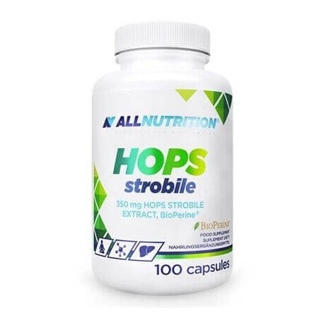 Allnutrition Hopfen Strobile, 100 Kapseln