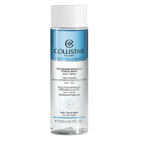 Collistar Dual Phase Oog- en Lipreiniger 200ml