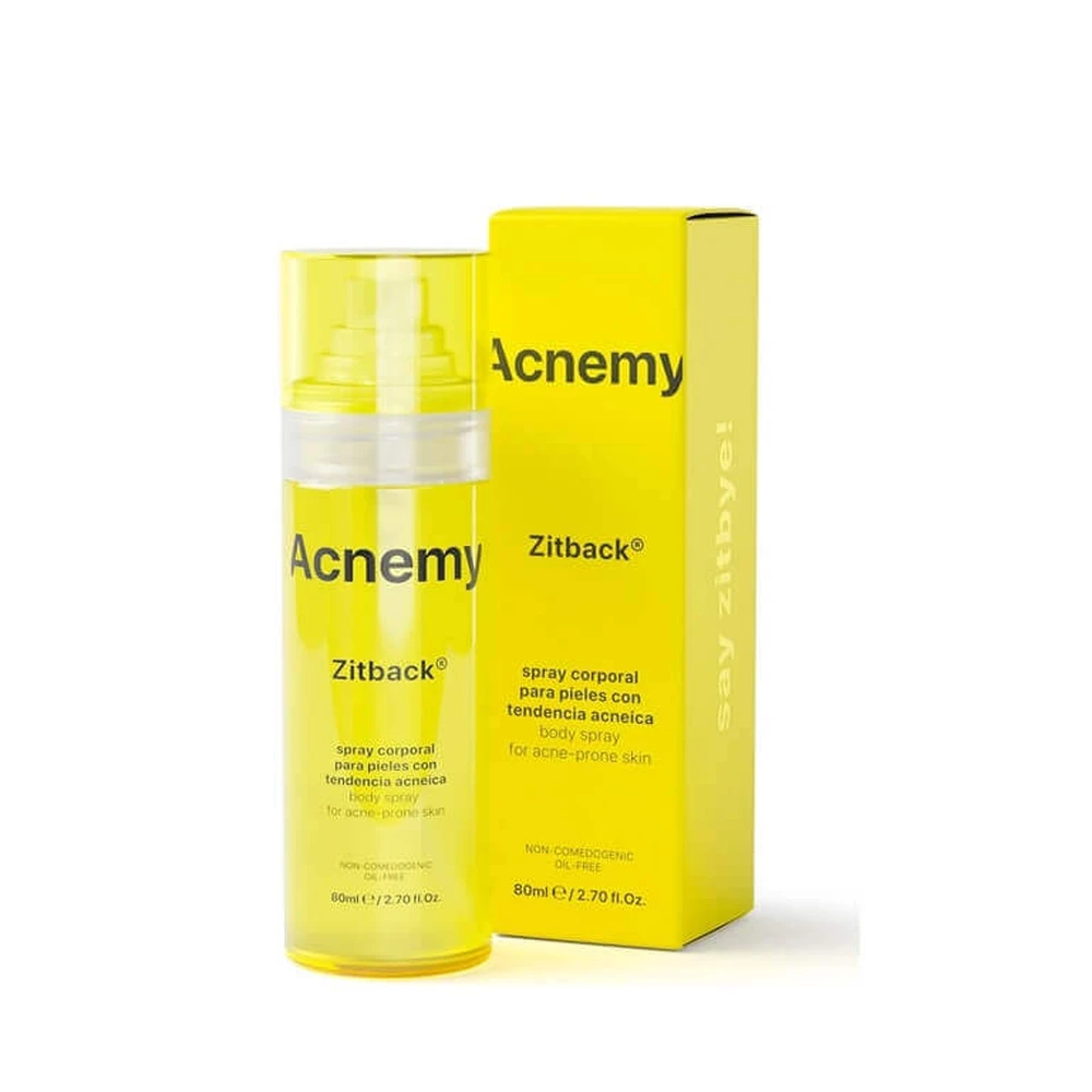 Body spray for acne-prone skin, ZITBACK, 80ml, Acnemy