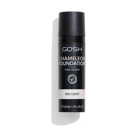 Gosh Chameleon Chameleon 002 Light Skin Adapting Foundation, 30ml