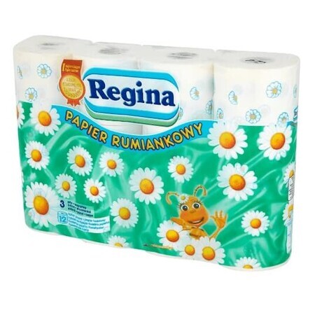 Regina, Toilettenpapier mit Kamille, 12 Rollen