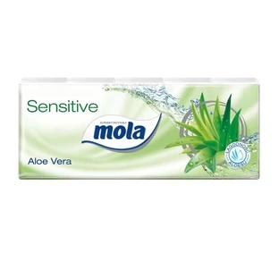 Mola Toallitas de aloe vera, 10 uds x 10