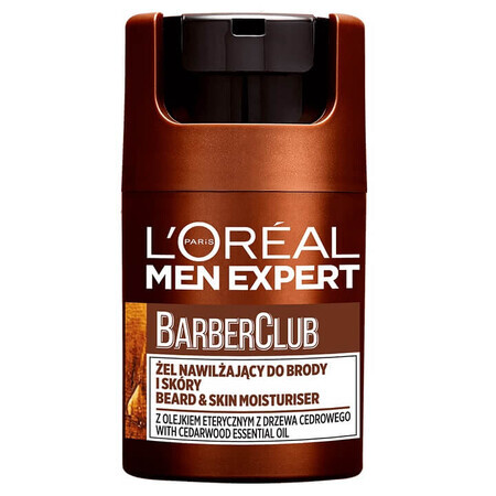 L'Oreal Paris Men Men Expert Barber Club Feuchtigkeitscreme für Bart und Haut, 50ml