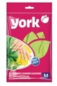 York, Gummihandschuhe, aloe vera, Gr&#246;&#223;e M, 1 Paar