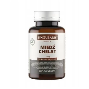 Singularis Superior, Quelato de Miedo 2 mg, 120 cápsulas