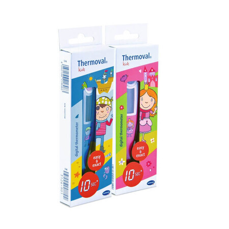 Digitales Thermometer mit kurzer Messzeit Thermoval Kids (925043), Hartmann
