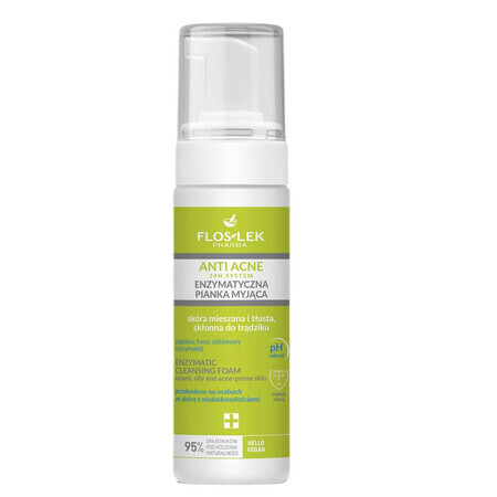 Floslek Enzymatic cleansing foam, 150ml