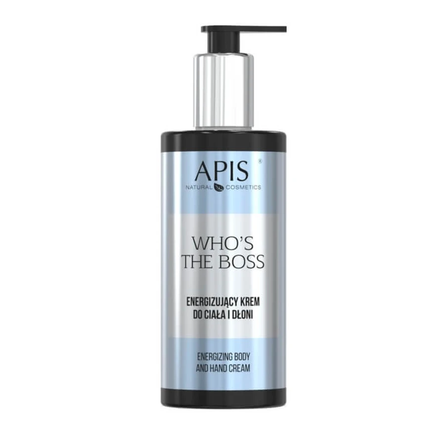 Apis Who's the Boss energetisierende Körper- und Handcreme, 300ml