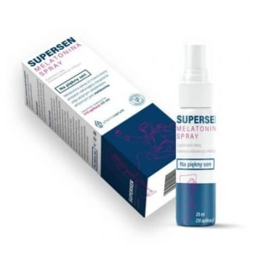 Supersen Melatonin Spray, 25 ml