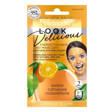 Eveline Look Delicious Energising Gesichtsmaske 10 ml