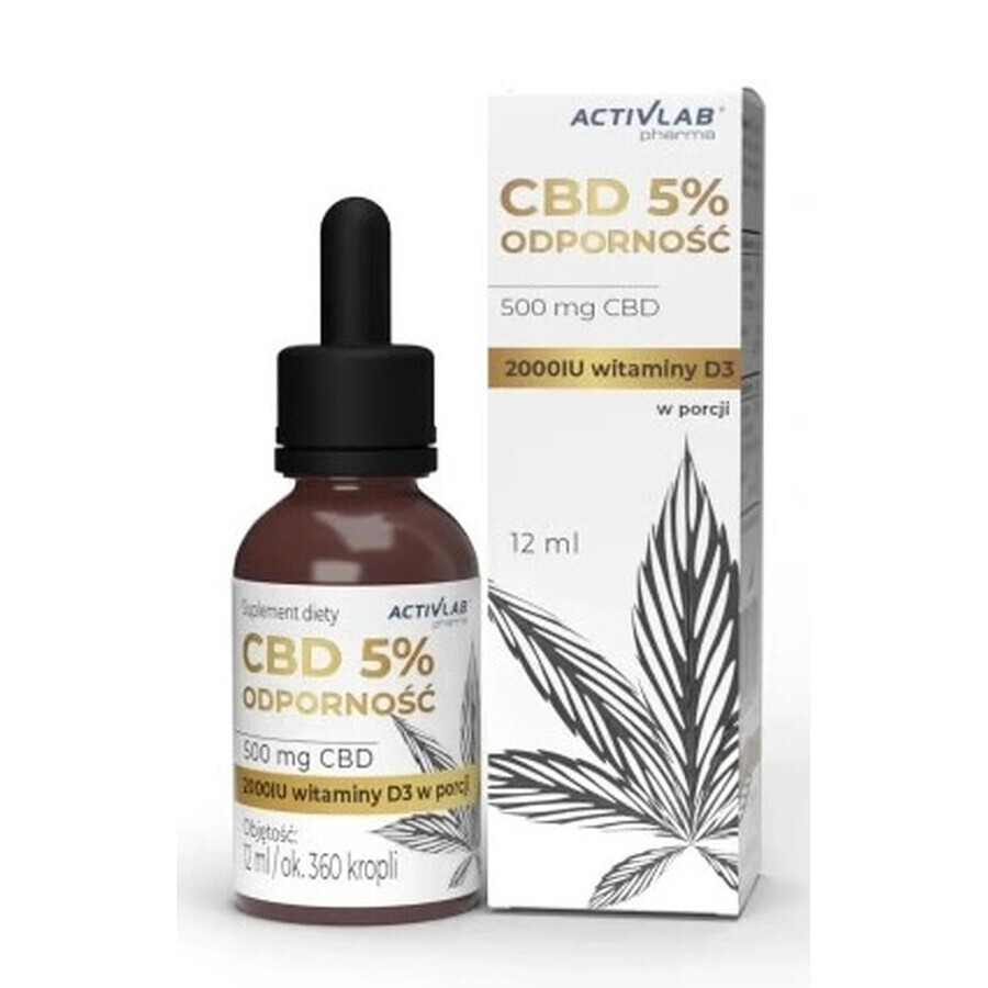 CBD 5% Odporno, 12 ml